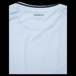 Online adidas Tennis Match Tee Aeroready White/Black Vit
