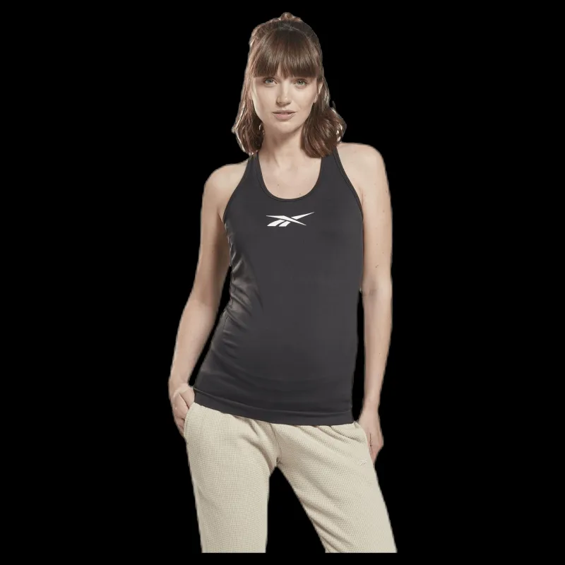 Clearance Reebok Maternity Tank Black Svart