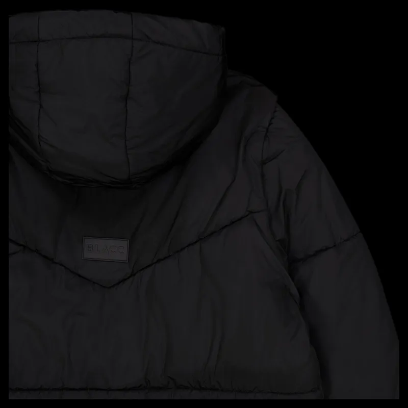 Outlet BLACC Maya Padded Hybrid Jacket Jet Black
