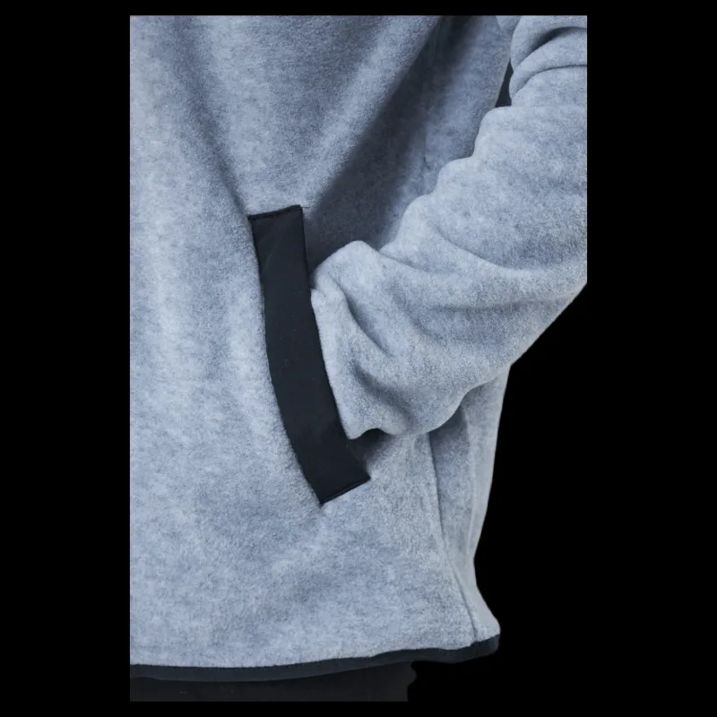 New Burton Mb Hearth Flc Plvr Gray Heather Blå