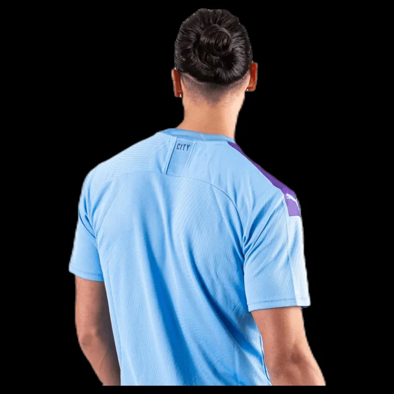 Sale Puma MCFC HOME Shirt Blue/White Blå