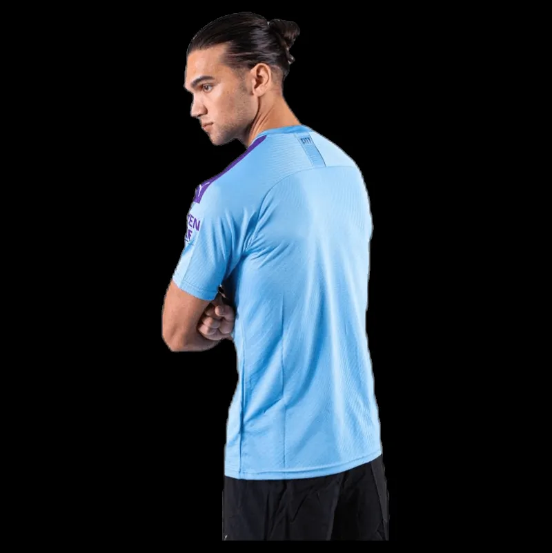Sale Puma MCFC HOME Shirt Blue/White Blå