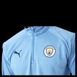 Online Puma MCFC Warmup Midlayer Blue Blå