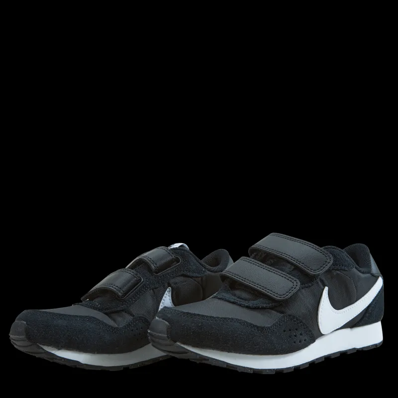 Nike MD Valiant Little Kids' Shoes BLACK/WHITE Svart