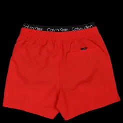 Online Calvin Klein Medium Double Wb Deep Crimson Röd