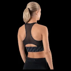 Nike Medium Pad Bra High Neck Neo Black Svart
