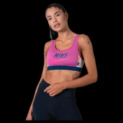 Online Nike Medium Pad Icon Clash Bra Pink/Blue Rosa