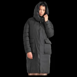 Didriksons Melina Puff Coat Black Outlet