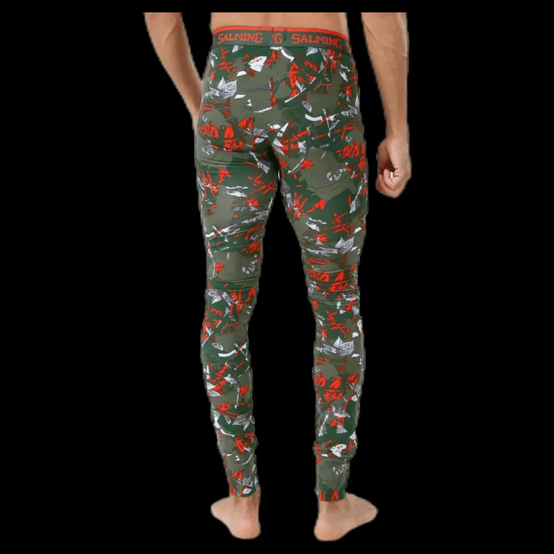 Salming Melville Long John Patterned/Green Mönstrad och Grön Outlet