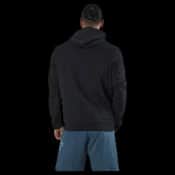 Clearance adidas Mens Badge Of Sport French Terry Hoodie Black Svart