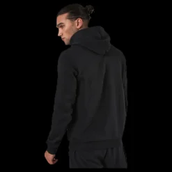 adidas Mens Badge Of Sport Fleece Hoodie Black Svart Best