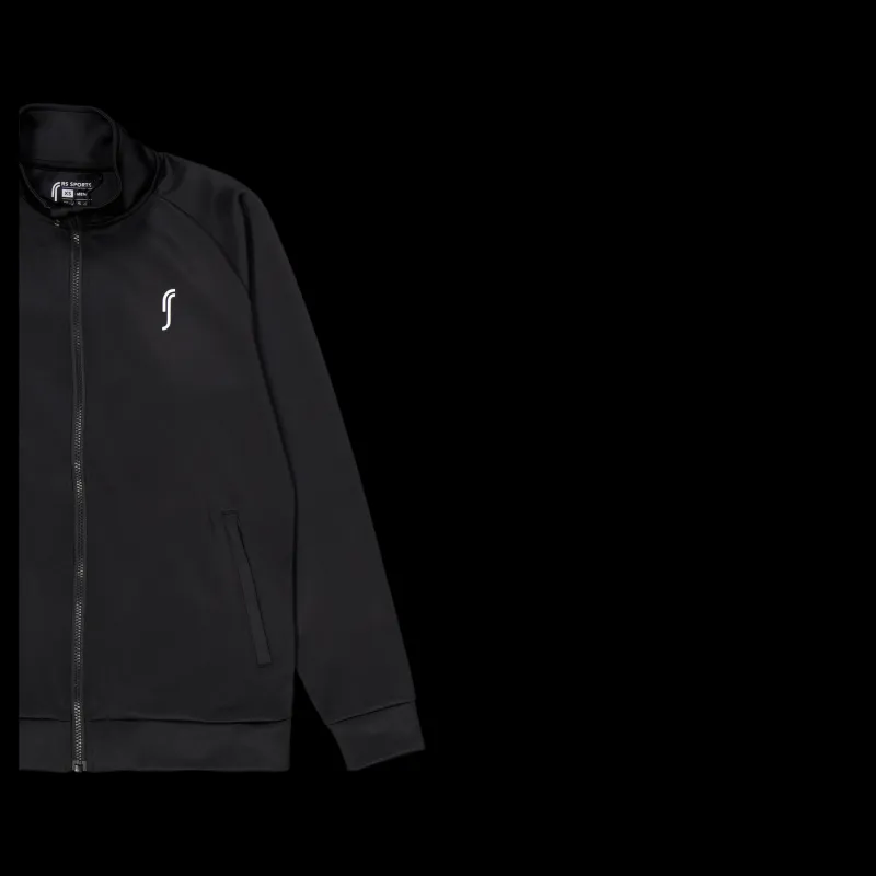 RS Men’s Court Zip Jacket Black Svart Sale