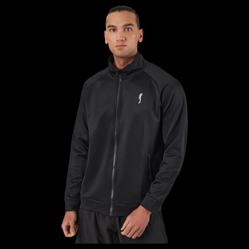 Hot RS Men’s Court Zip Jacket Black Svart