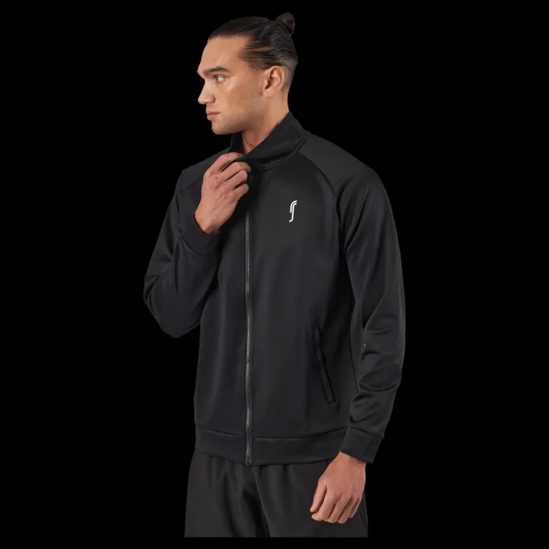 Hot RS Men’s Court Zip Jacket Black Svart