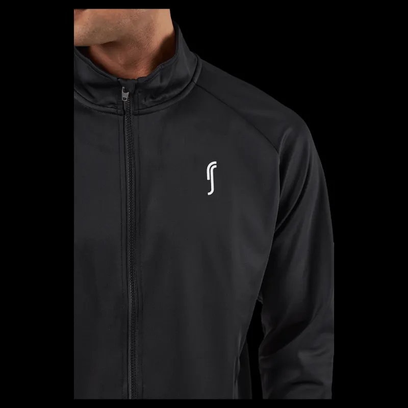 Hot RS Men’s Court Zip Jacket Black Svart