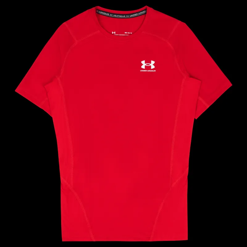 Best Under Armour Men's HeatGear® Armour Short Sleeve Röd