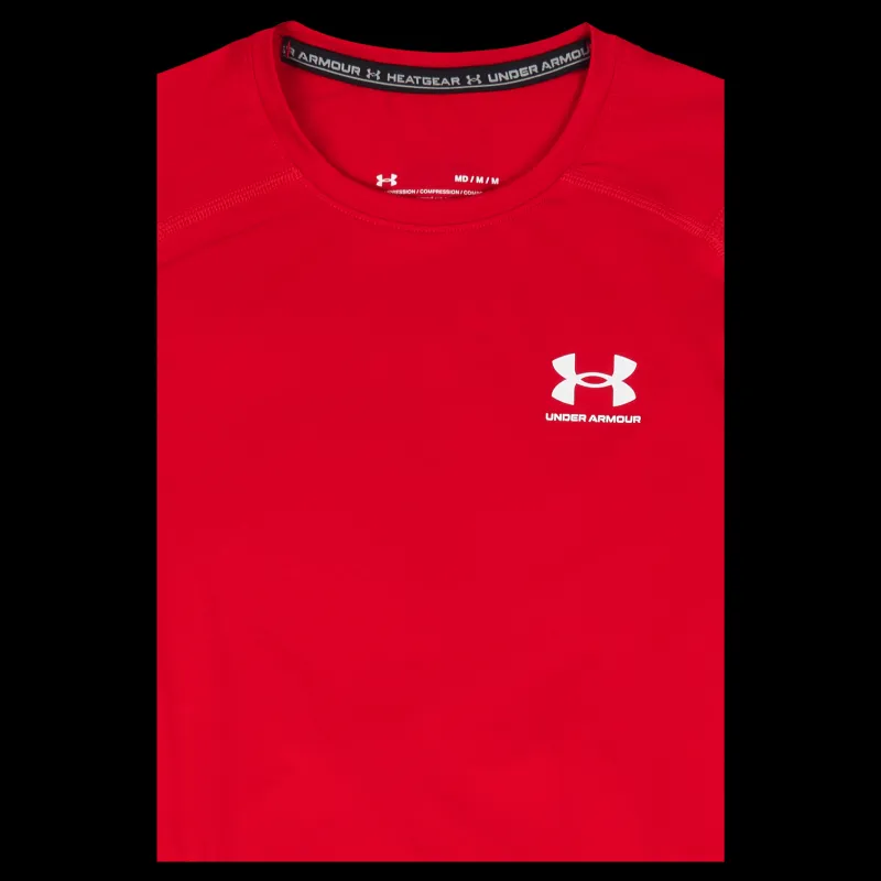 Best Under Armour Men's HeatGear® Armour Short Sleeve Röd