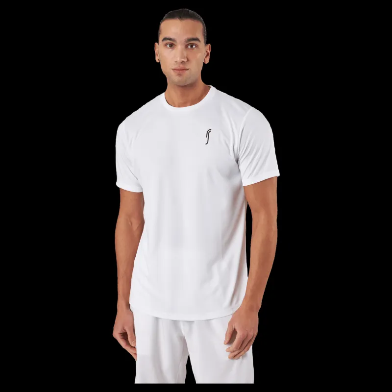 RS Men’s Performance Tee White Vit Hot