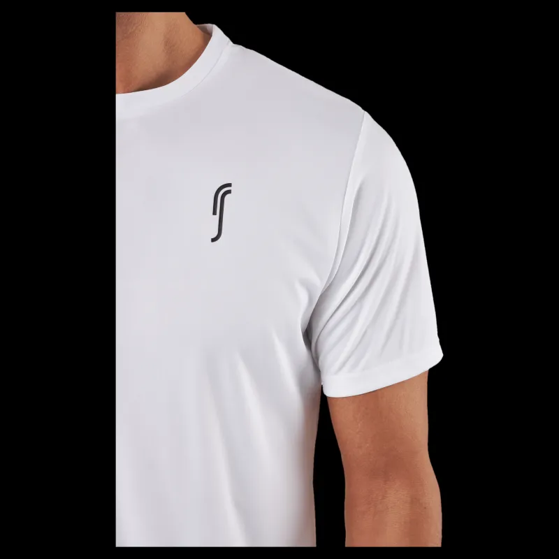 RS Men’s Performance Tee White Vit Hot