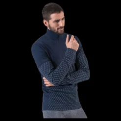 Craft Merino 240 Zip Blue Blå Discount