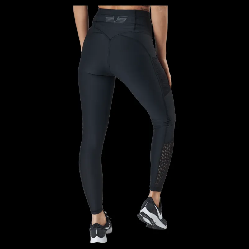 Gavelo Mesh Pocket Leggings Black Svart