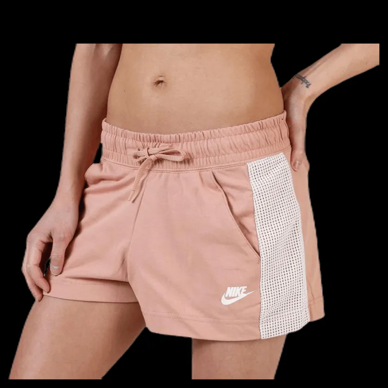 Nike Mesh Short Red Beige Sale