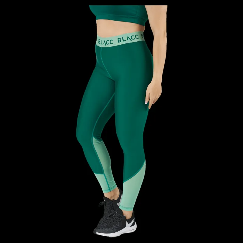 BLACC Mesh Tights Green / Green Grön Clearance