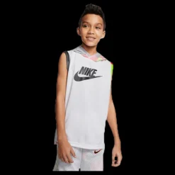 Nike Mesh Top Jr White Vit Sale