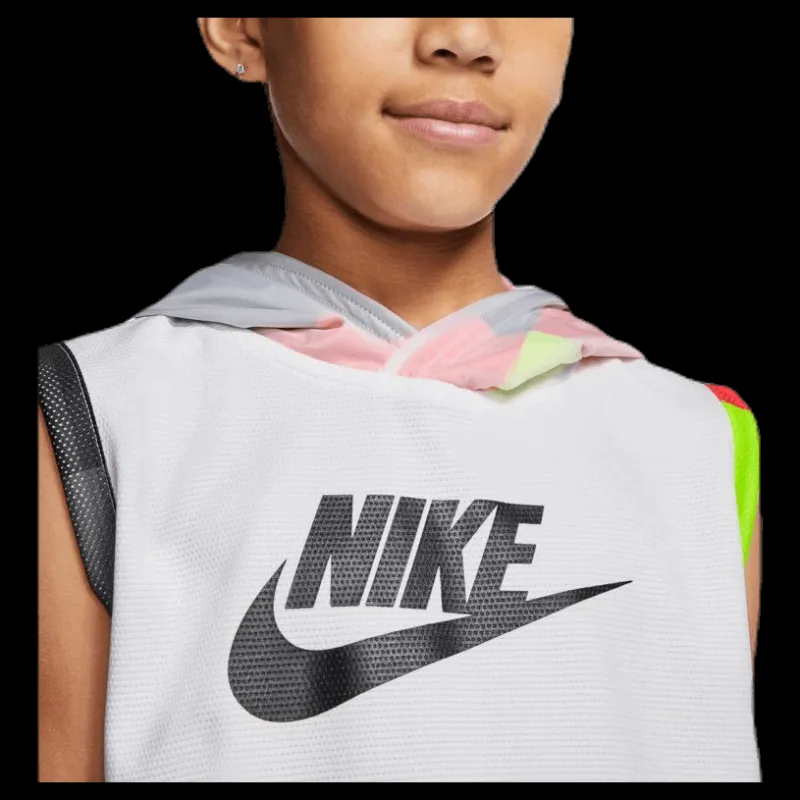 Nike Mesh Top Jr White Vit Sale