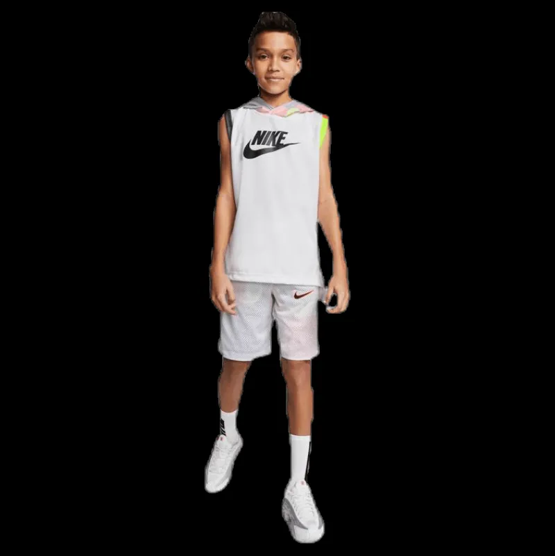 Nike Mesh Top Jr White Vit Sale