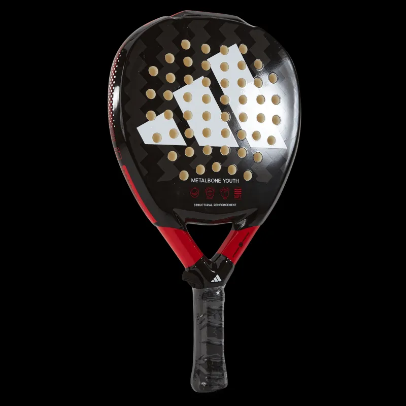 adidas Tennis Metalbone Youth 3.2 Black/red Svart och Röd