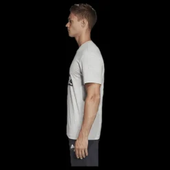 Best adidas Mh Bos Tee Medium Grey Heather / Black Grå