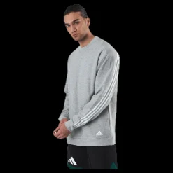 Discount adidas Mh Lw Ft Crew White/Grey Grå