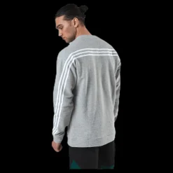 Discount adidas Mh Lw Ft Crew White/Grey Grå