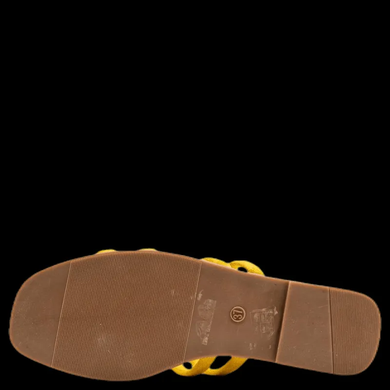 Online Only Mia Strap Slip On Yellow Gul