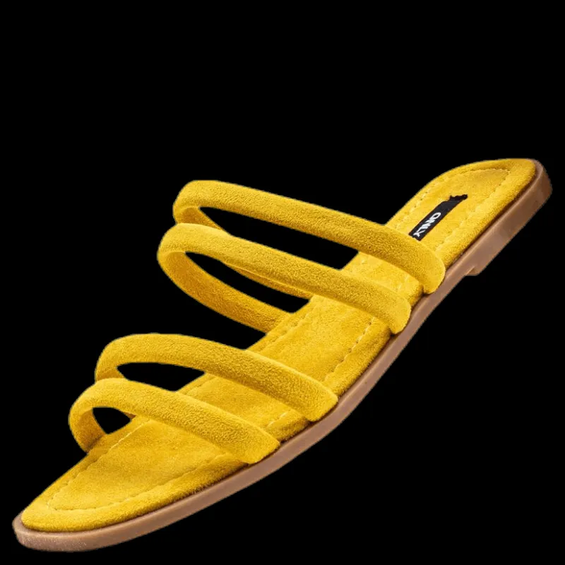 Online Only Mia Strap Slip On Yellow Gul