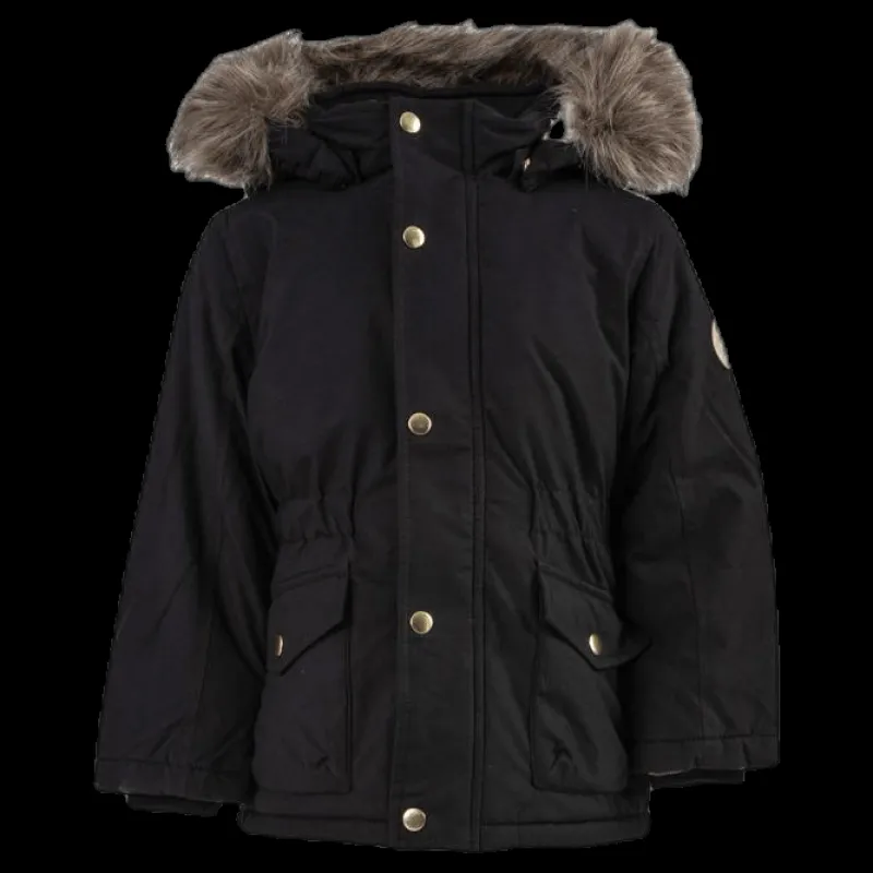 Name It Mibis Parka Jacket Pb Black Svart