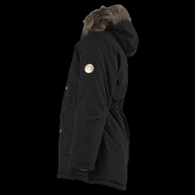 Name It Mibis Parka Jacket Pb Black Svart Best
