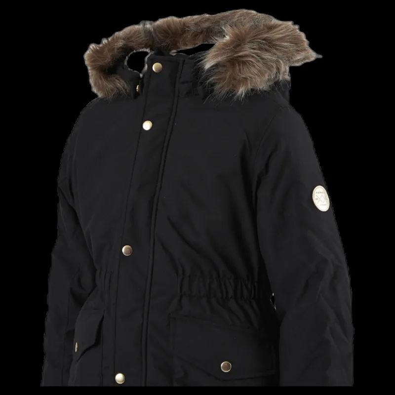 Name It Mibis Parka Jacket Pb Black Svart Best