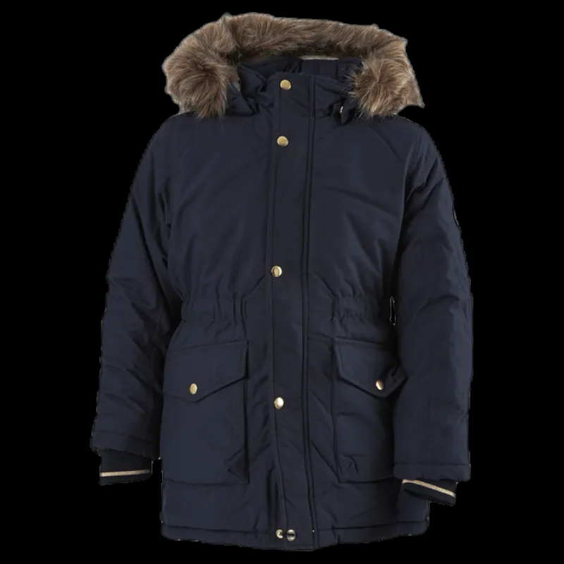 Name It Mibis Parka Jacket Pb Blue Blå Outlet
