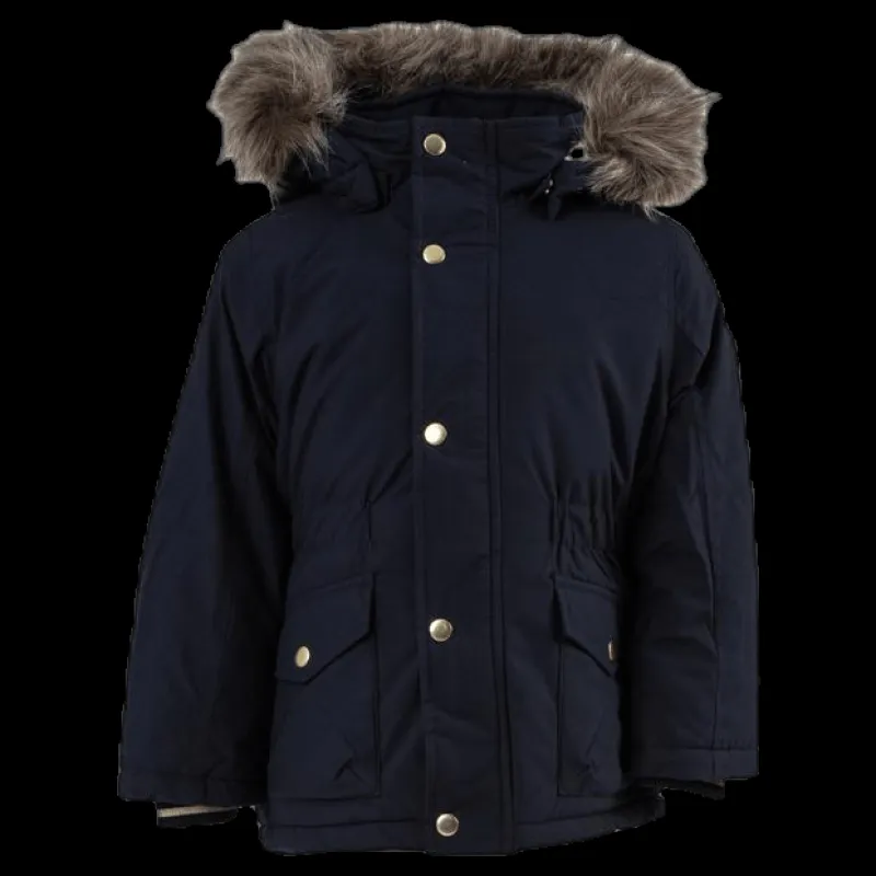 Name It Mibis Parka Jacket Pb Blue Blå New