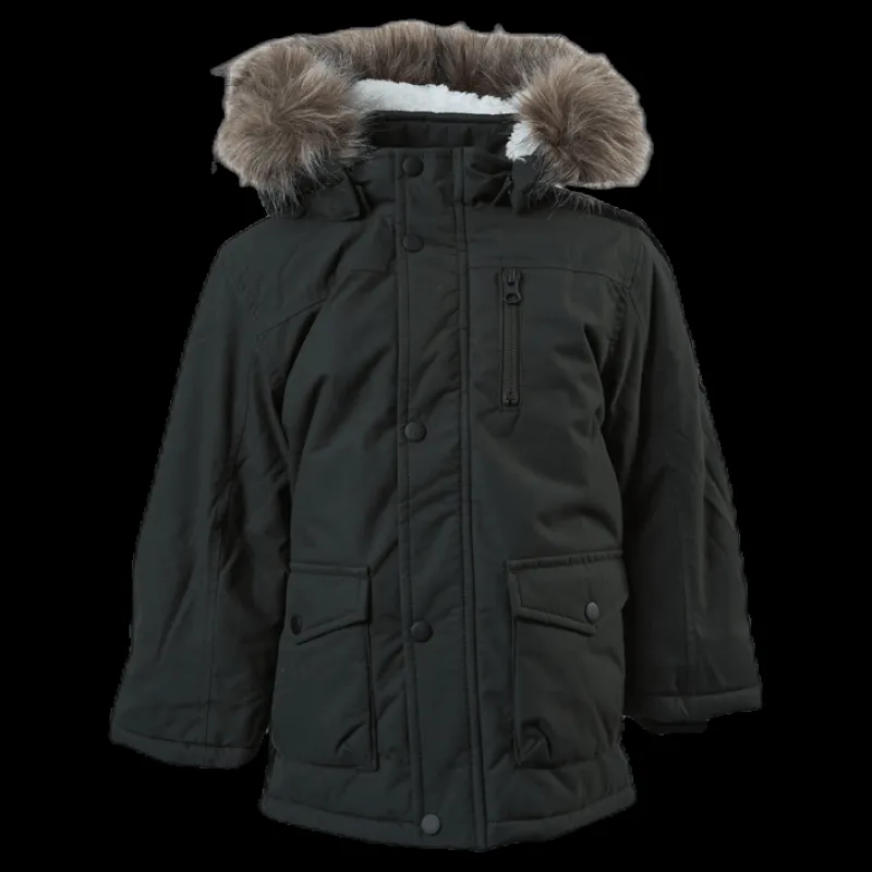 Name It Mibis Parka Jacket Pb Brown Brun New