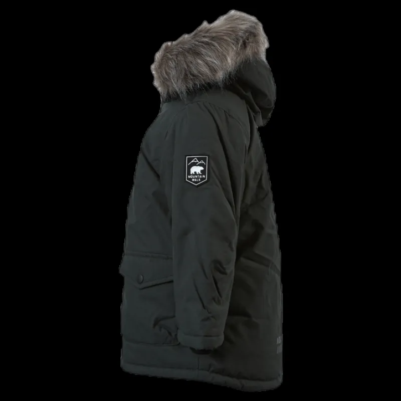 Name It Mibis Parka Jacket Pb Brown Brun New