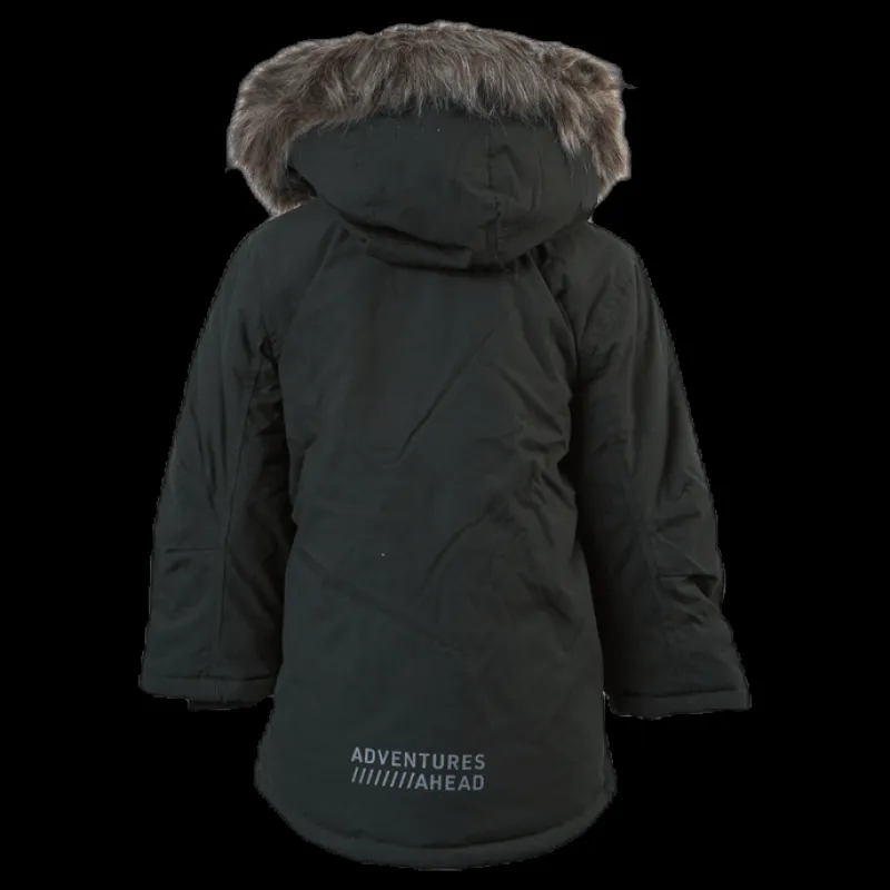 Name It Mibis Parka Jacket Pb Brown Brun New