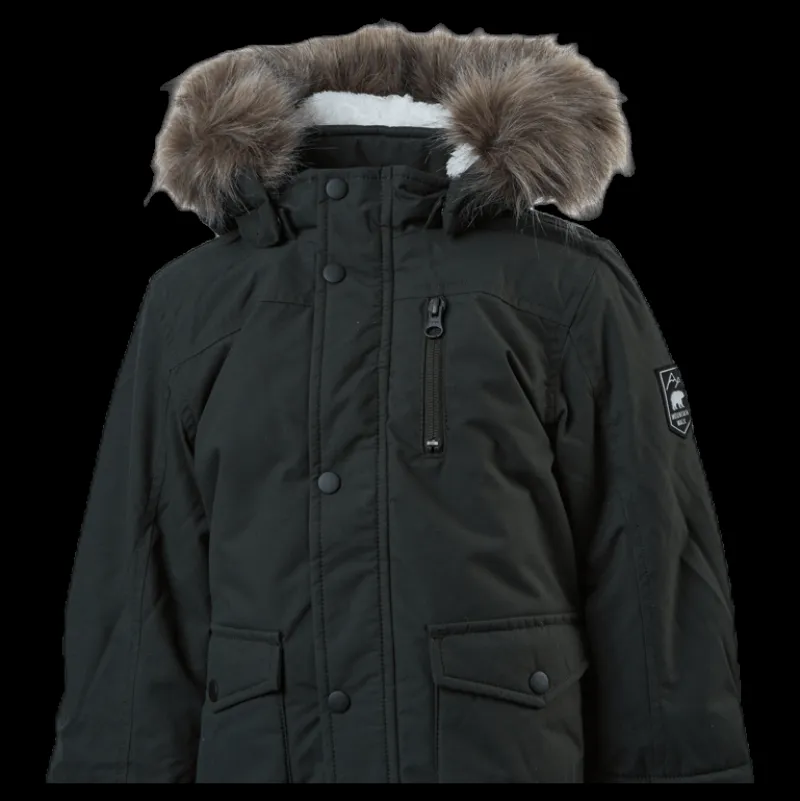 Name It Mibis Parka Jacket Pb Brown Brun New