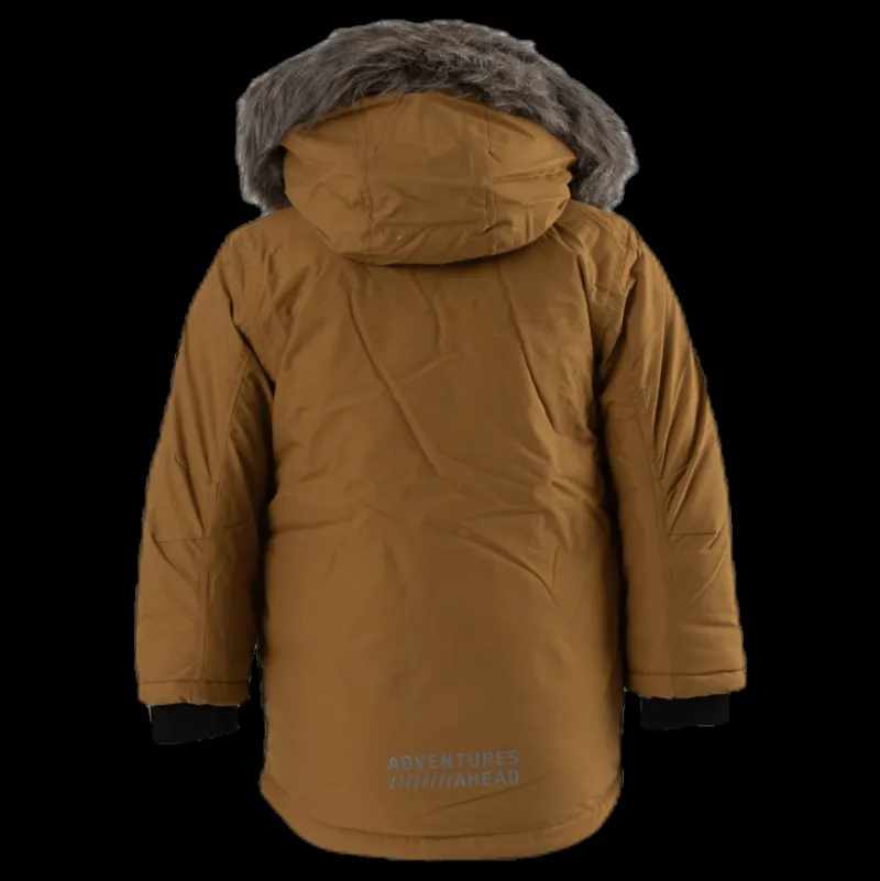 Name It Mibis Parka Jacket Pb Brown Brun Clearance