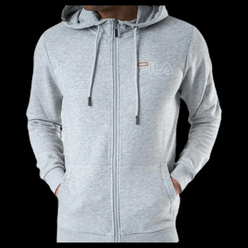 Sale Fila Mick Hoody Jacket Grey Grå