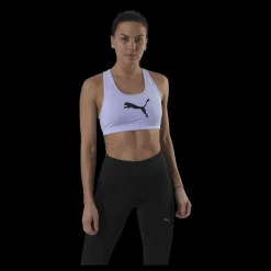 Hot Puma Mid Impact 4Keeps Bra Purple Vit