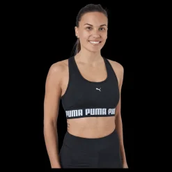 Puma Mid Impact Strong Bra Svart