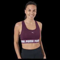Puma Mid Impact Strong Bra Lila Sale